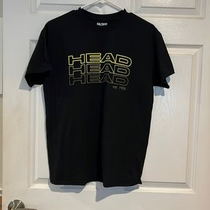 HEAD brand black t-shirt, size M